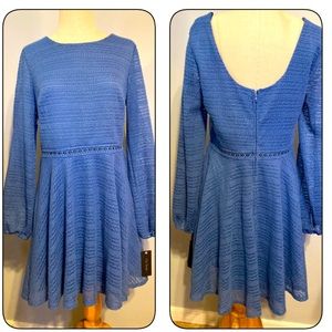 NEW City Studio Size 13 Indigo Blue Dress